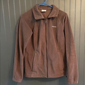 Columbia Chocolate Fleece Jacket